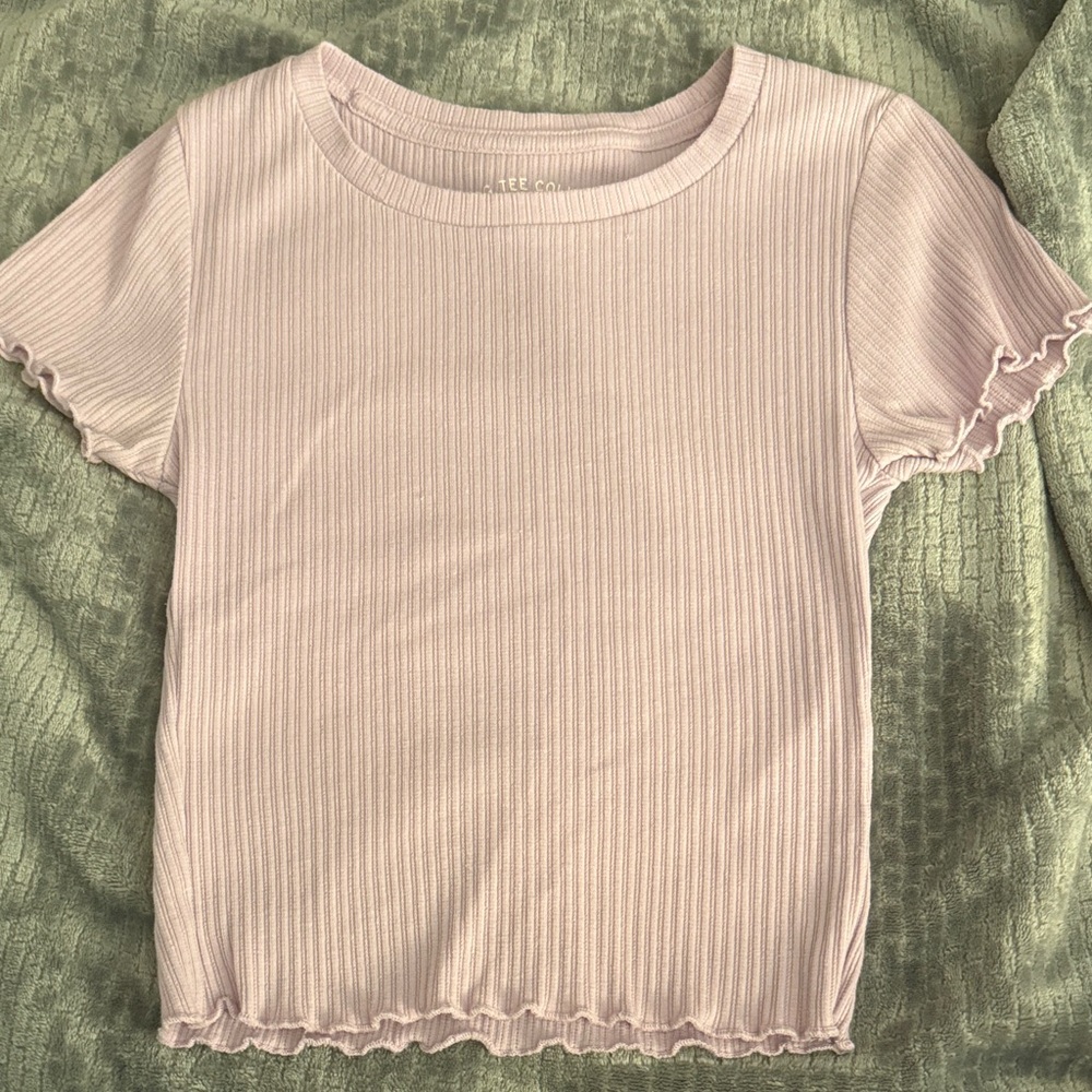 Aeropostale Ribbed baby tee